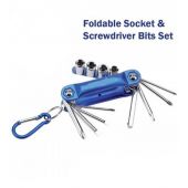 12in1 Foldable Socket And Screwdriver Bits Set